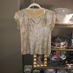 GOLD BLOUSE